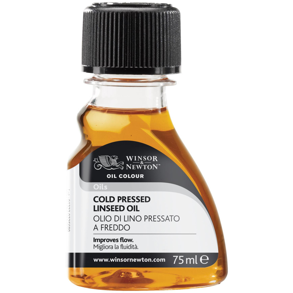 Olej lniany do farb olejnych Cold Pressed - Winsor & Newton - 75 ml