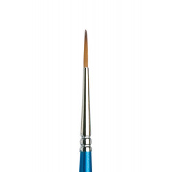 Round, synthetic Cotman brush, series 222 - Winsor & Newton - short handle, no. 1