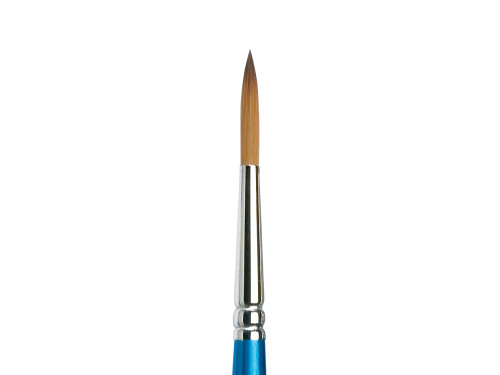 Round, synthetic Cotman brush, series 222 - Winsor & Newton - short handle, no. 6