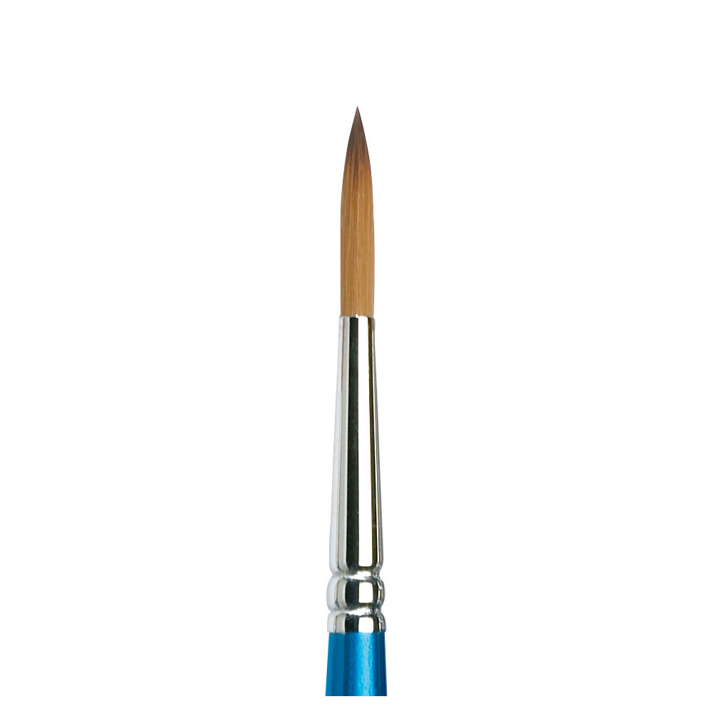 Round, synthetic Cotman brush, series 222 - Winsor & Newton - short handle, no. 6