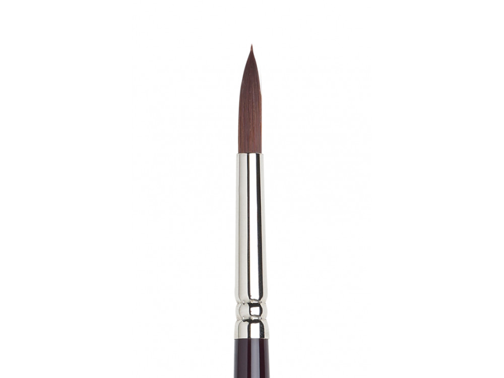 Round, synthetic Galeria brush - Winsor & Newton - long handle, no. 8