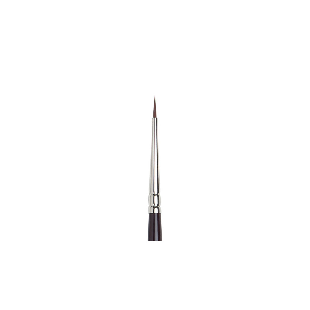 Round, synthetic Galeria brush - Winsor & Newton - short handle, no. 00