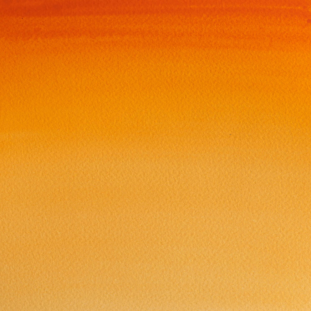 Cotman watercolor paint - Winsor & Newton - Cadmium Orange Hue, half pan