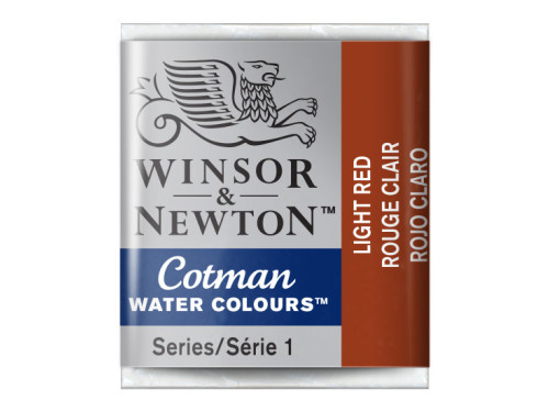 Farba akwarelowa Cotman - Winsor & Newton - Light Red, półkostka