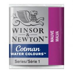 Cotman watercolor paint - Winsor & Newton - Mauve, half pan