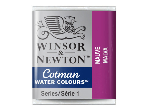 Cotman watercolor paint - Winsor & Newton - Mauve, half pan
