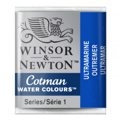 Farba akwarelowa Cotman - Winsor & Newton - Ultramarine, półkostka