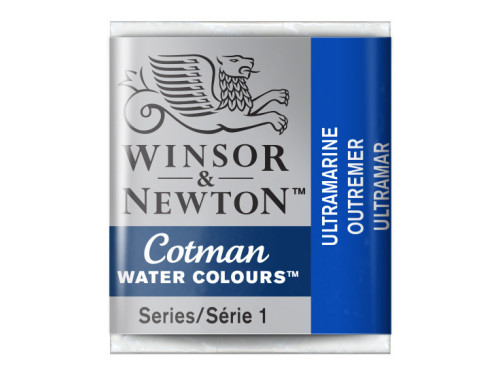 Farba akwarelowa Cotman - Winsor & Newton - Ultramarine, półkostka