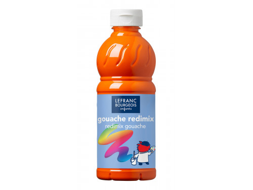 Farba plakatowa - Lefranc & Bourgeois - nasycony pomarańcz, 500 ml
