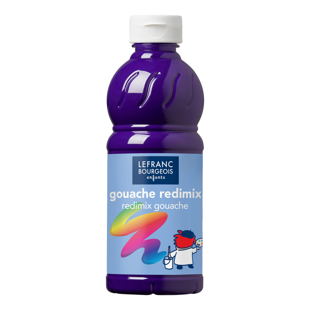Gouache paint - Lefranc & Bourgeois - purple, 500 ml