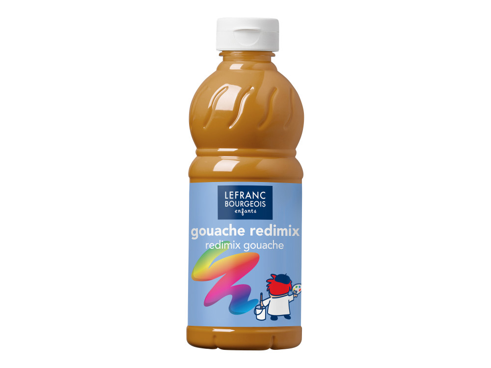 Farba plakatowa - Lefranc & Bourgeois - złota, 500 ml