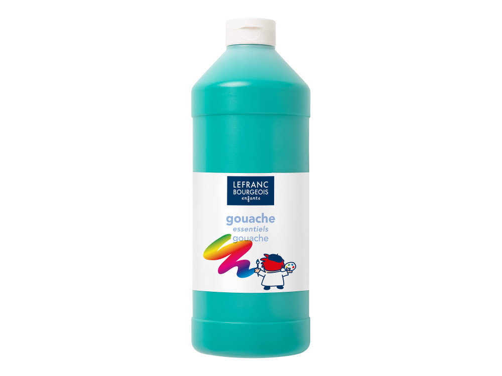 Gouache paint - Lefranc & Bourgeois - dark green, 1 l
