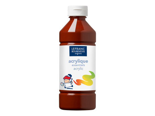 Acrylic paint - Lefranc & Bourgeois - brown, 500 ml