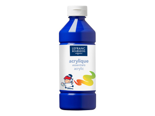 Farba akrylowa - Lefranc & Bourgeois - granatowa, 500 ml