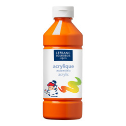 Farba akrylowa - Lefranc & Bourgeois - pomarańczowa, 500 ml
