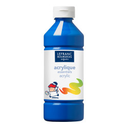 Farba akrylowa - Lefranc & Bourgeois - niebieska, 500 ml