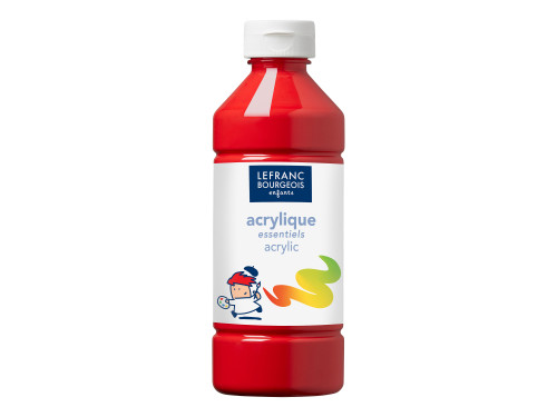 Acrylic paint - Lefranc & Bourgeois - primary red, 500 ml
