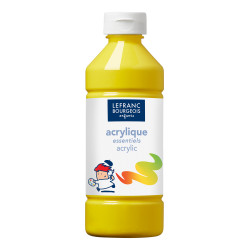 Farba akrylowa - Lefranc & Bourgeois - żółta, 500 ml