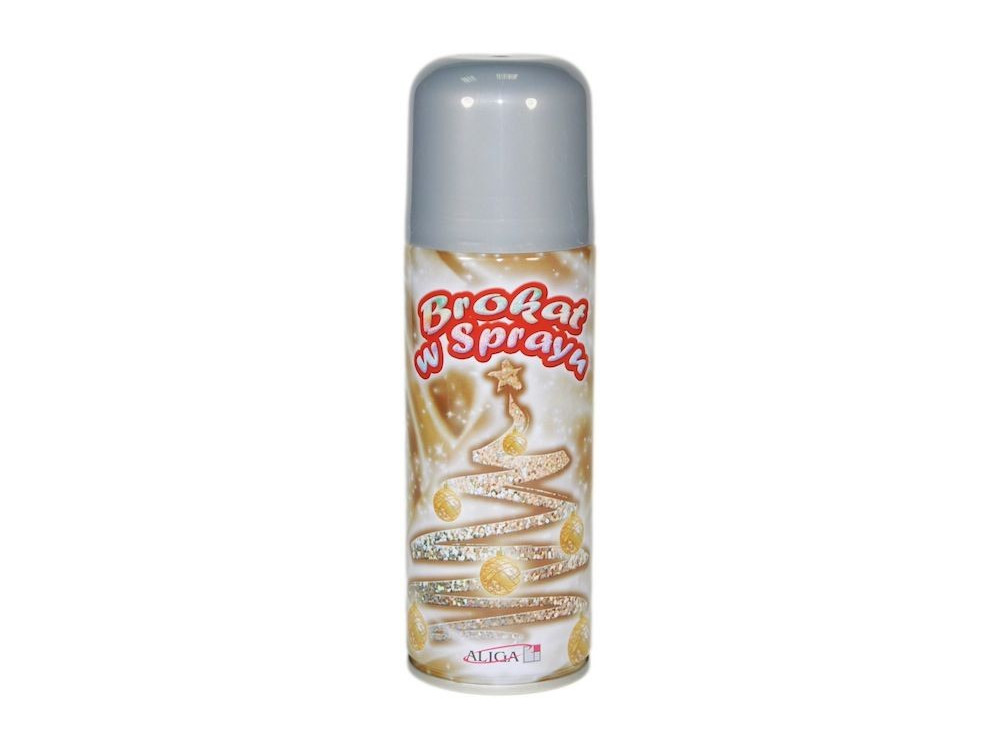 Glitter Spray - silver, 250 ml