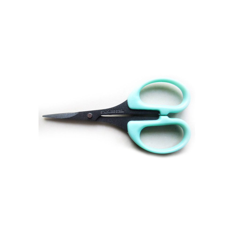 Nożyczki precyzyjne Craft Non Stick - DpCraft - błękitne, 10 cm