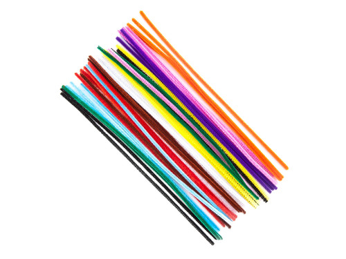 Druciki kreatywne - DpCraft - kolorowe, 30 cm, 40 szt.