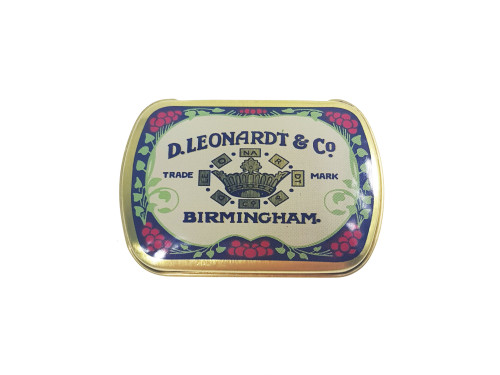 Metal box for nibs  - Manuscript