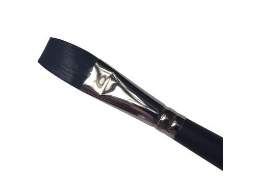 Pędzel do akwareli płaski, syntetyczny, seria 7401F - Renesans - rozmiar 16