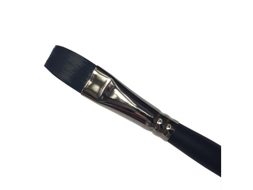 Pędzel do akwareli płaski, syntetyczny, seria 7401F - Renesans - rozmiar 14