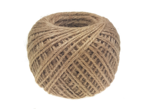 Hemp rope - natural, brown, 100 m