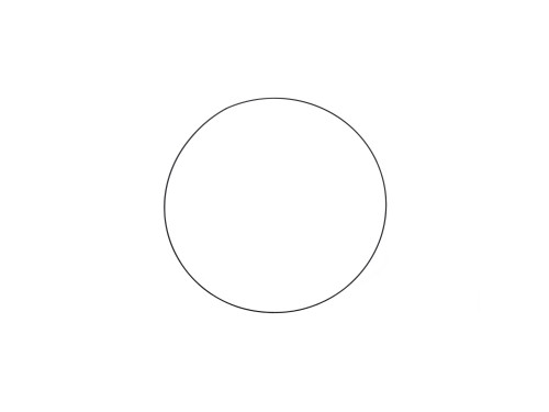 Metalowa obręcz do makramy - Koło, czarne, 15 cm