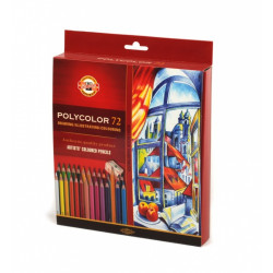 Pencil set Polycolor - Koh-I-Noor - 72 pcs.