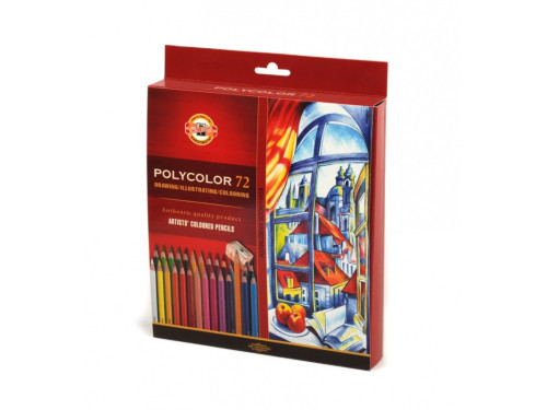 Pencil set Polycolor - Koh-I-Noor - 72 pcs.