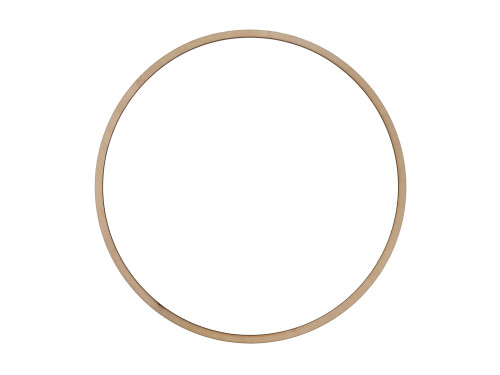 Wooden hoop, base for wreaths, macrames and dream catchers - Simply Crafting - dia. 40 cm