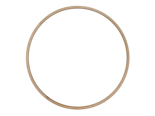Wooden hoop, base for wreaths, macrames and dream catchers - Simply Crafting - dia. 44 cm