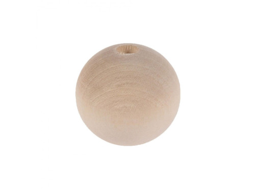 Wooden bead - 25 mm
