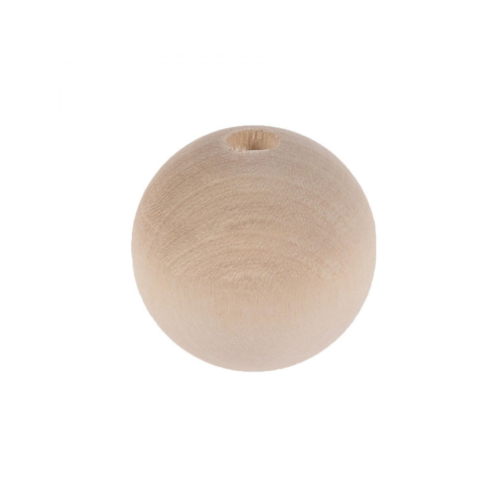 Wooden bead - 30 mm