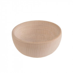 Wooden bowl - large, dia....