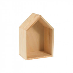 Drewniany domek - mały, 15 x 13,3 x 25 cm