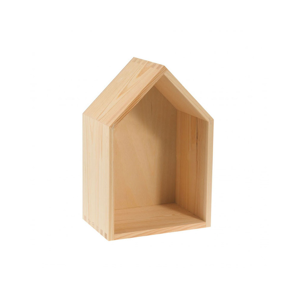 Wooden house - medium, 20 x 13,3 x 30 cm