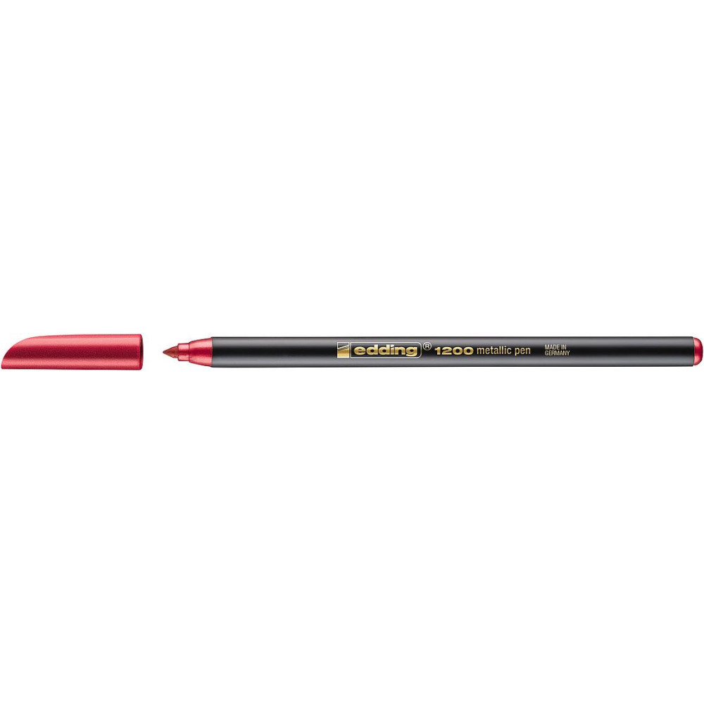 Metallic pens set - Edding - 6 colors, 1-3 mm