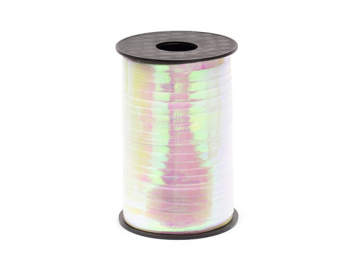 Wstążka plastikowa do balonów - opalizująca, 5 mm x 225 m