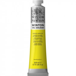 Oil paint Winton Oil Colour - Winsor & Newton - cadmium lemon hue, 200 ml