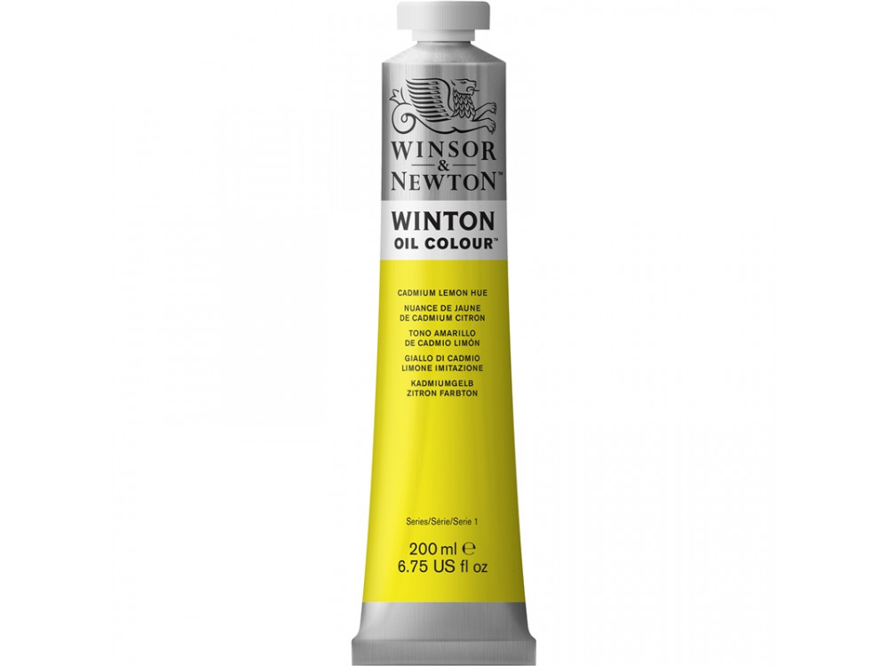 Oil paint Winton Oil Colour - Winsor & Newton - cadmium lemon hue, 200 ml