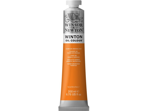 Farba olejna Winton Oil Colour - Winsor & Newton - cadmium orange hue, 200 ml