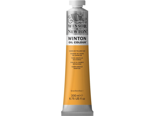 Farba olejna Winton Oil Colour - Winsor & Newton - cadmium yellow hue, 200 ml