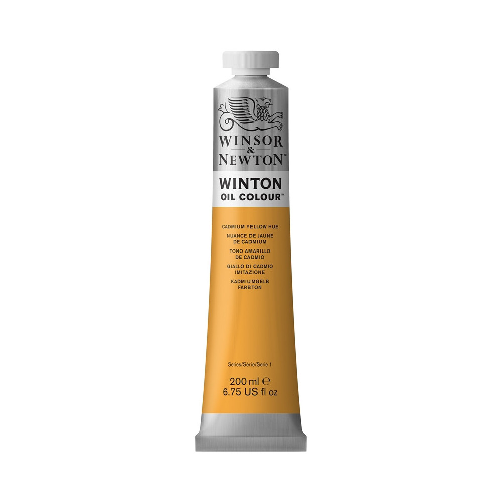 Oil paint Winton Oil Colour - Winsor & Newton - cadmium yellow hue, 200 ml