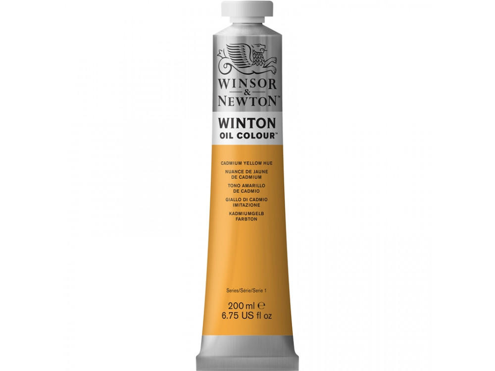 Farba olejna Winton Oil Colour - Winsor & Newton - cadmium yellow hue, 200 ml