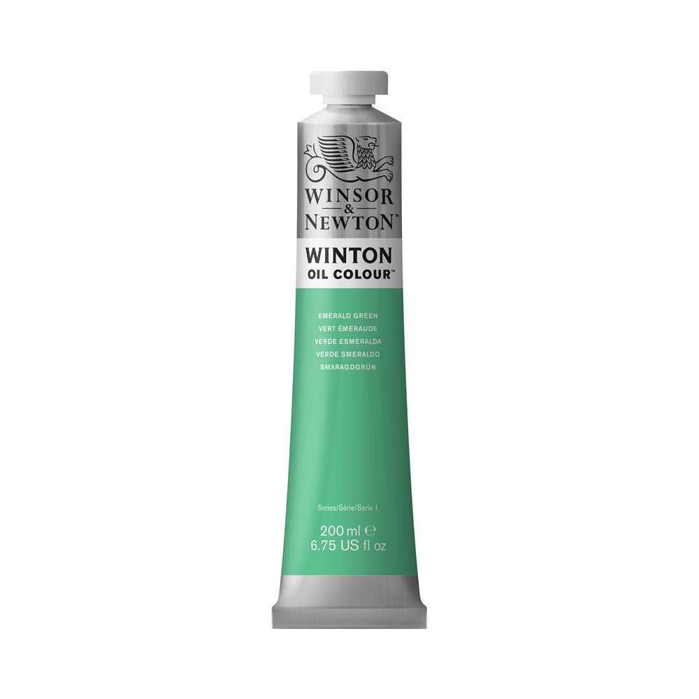 Oil paint Winton Oil Colour - Winsor & Newton - emerald green, 200 ml