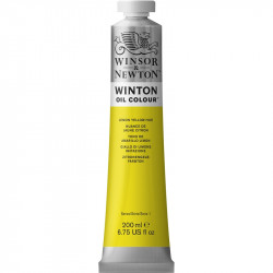 Oil paint Winton Oil Colour - Winsor & Newton - lemon yellow hue, 200 ml