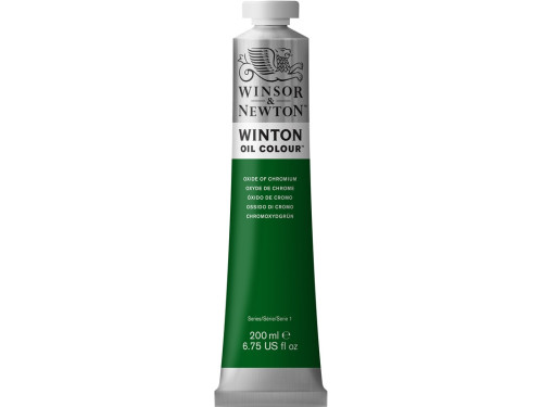 Oil paint Winton Oil Colour - Winsor & Newton - oxide of chromium, 200 ml